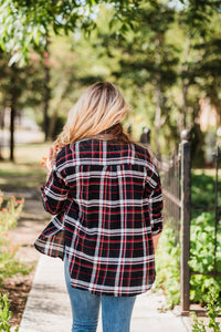 Black and Red Plaid Flannel Shirt Pack (1/1/1)