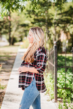 Load image into Gallery viewer, Black and Red Plaid Flannel Shirt Pack (1/1/1)
