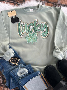 Lucky Handcrafted Stonewash Sweatshirt