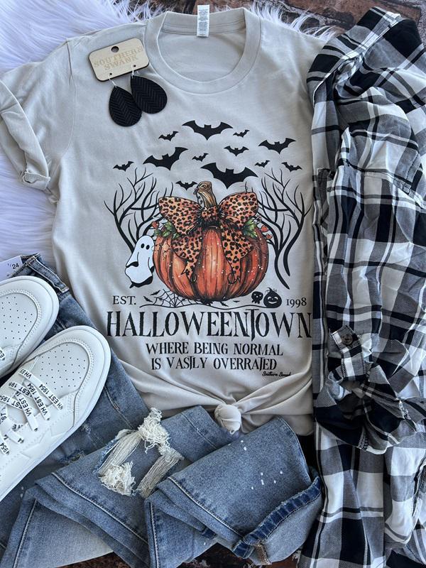 Halloweentown- Where Being Normal Is Vastly Overrated Tee